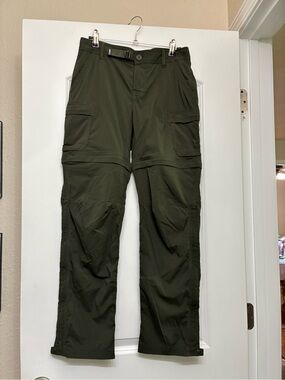 REI Sahara Convertible Hiking Pants (older version- style # 119845) Olive Green